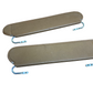 Spice Sun Visor Set 1976-1986 Jeep CJ-7 CJ 5 7 8 Tan Pair Sunvisor Visors 76-86