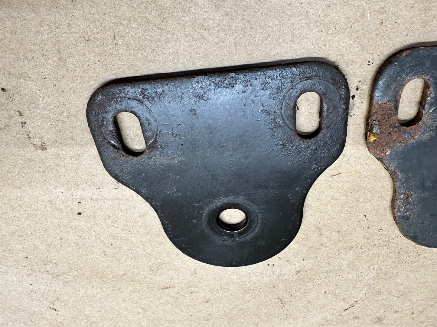 87-95 Jeep Wrangler YJ Windshield Mount Plates Plate Factory OEM Brackets OE