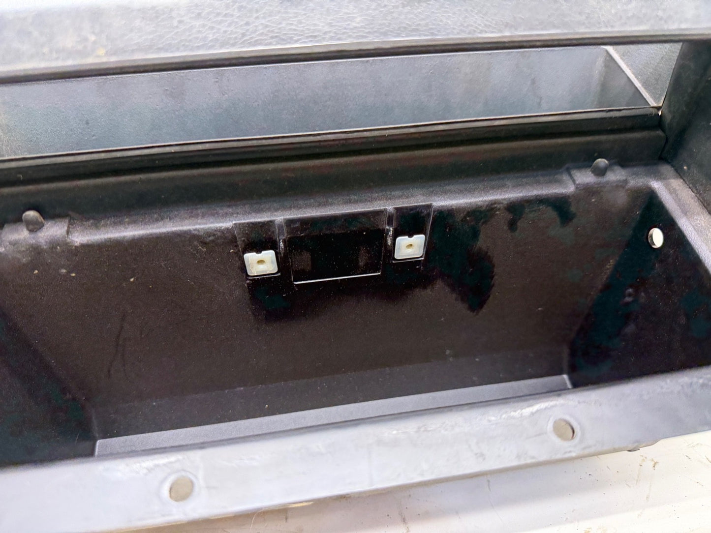 Jeep Wrangler YJ 87-95 OEM Glove Box NO Door Gray Grey 55007286 Glovebox Grab
