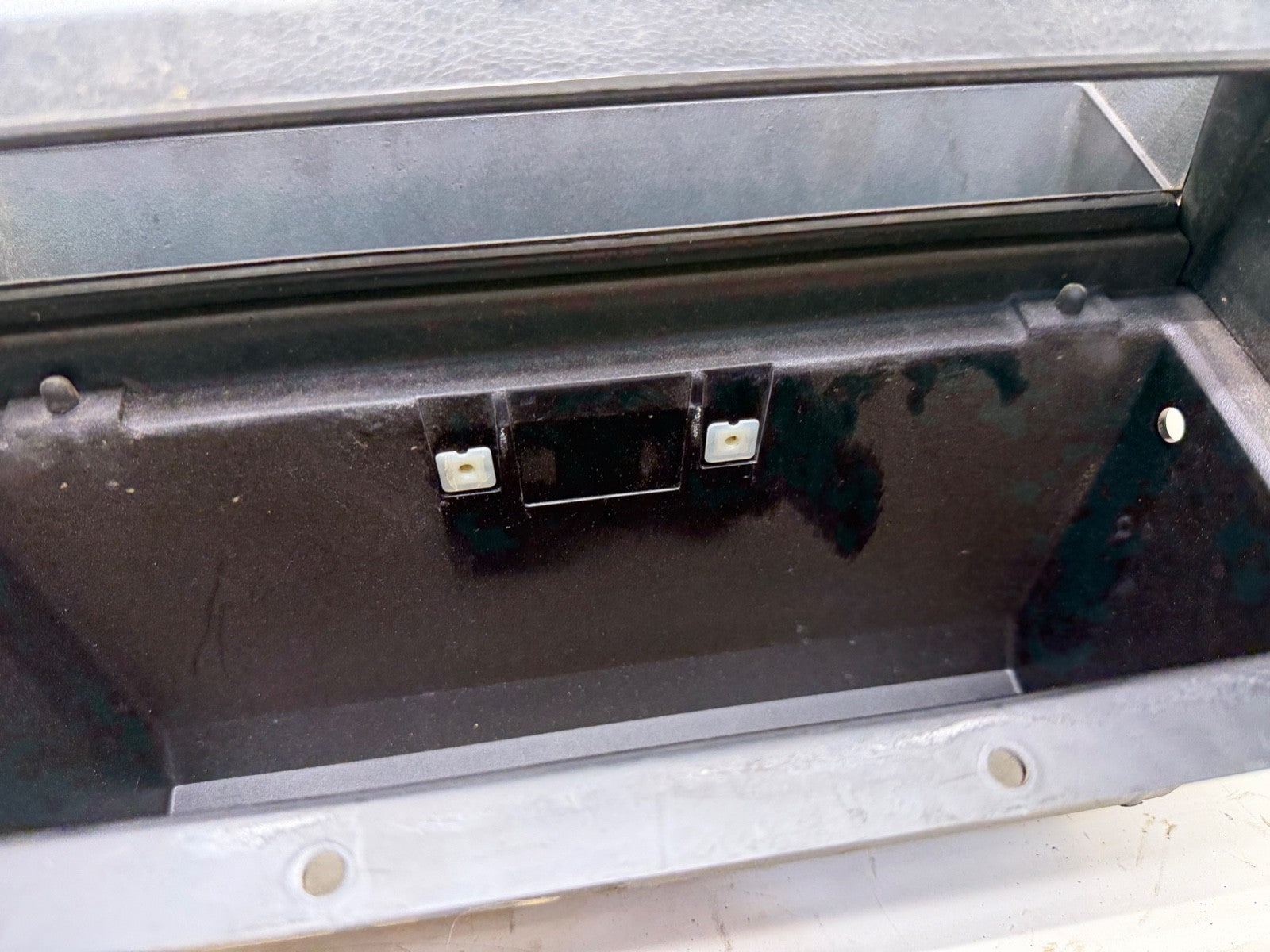 Jeep Wrangler YJ 87-95 OEM Glove Box NO Door Gray Grey 55007286 Glovebox Grab