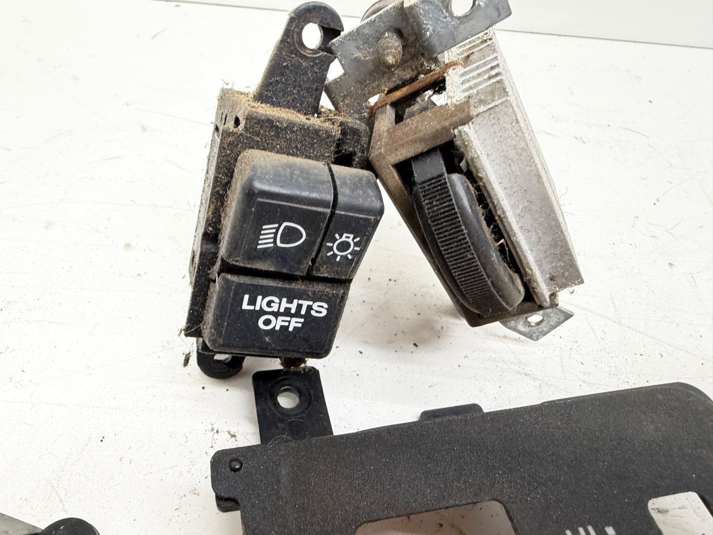 Jeep Wrangler YJ 87-95 Head light Dimmer Switch OEM Headlight Factory Trim Panel
