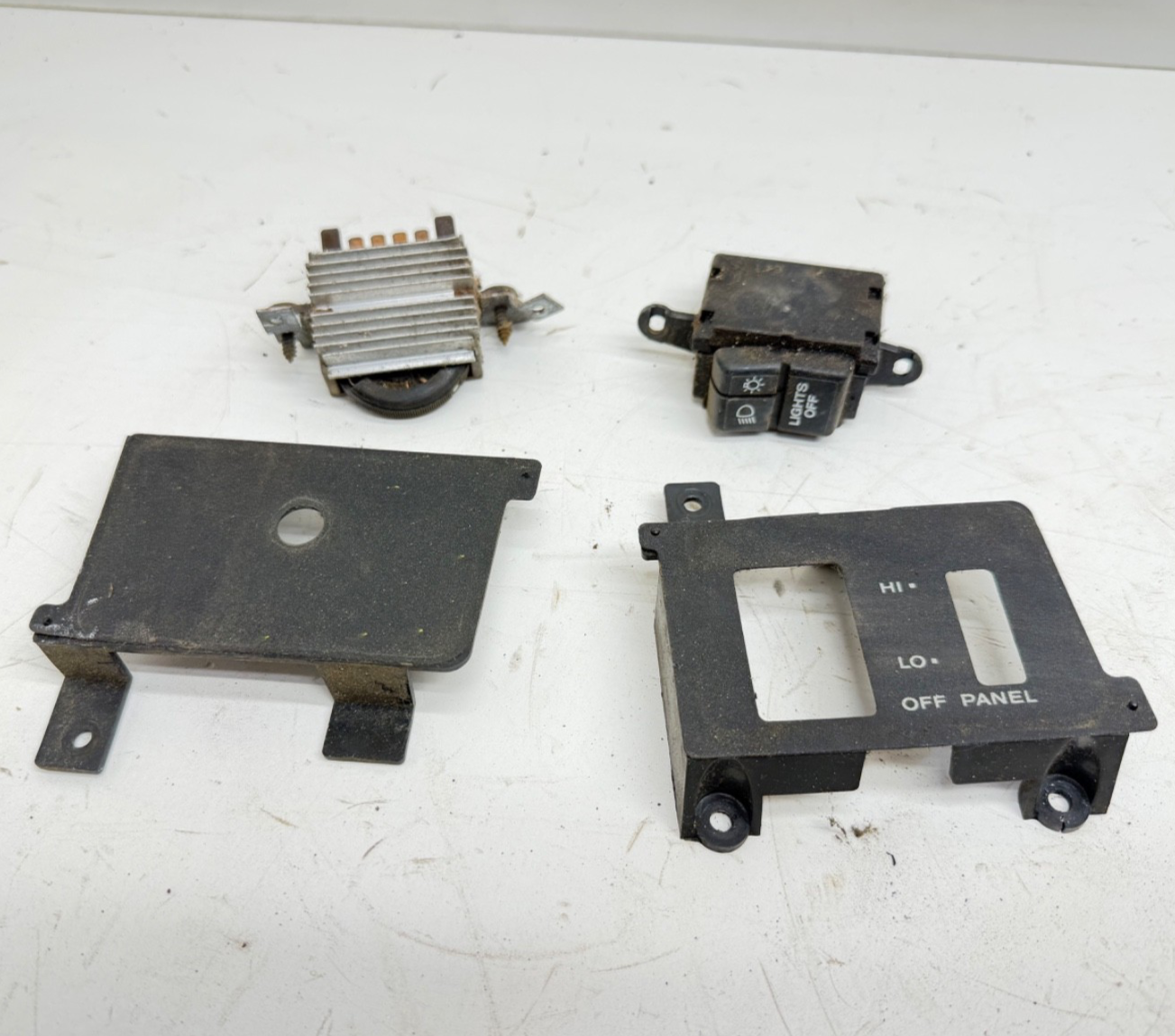 Jeep Wrangler YJ 87-95 Head light Dimmer Switch OEM Headlight Factory Trim Panel