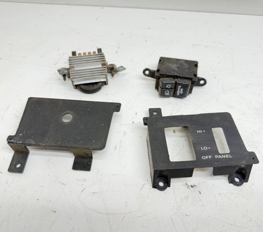 Jeep Wrangler YJ 87-95 Head light Dimmer Switch OEM Headlight Factory Trim Panel
