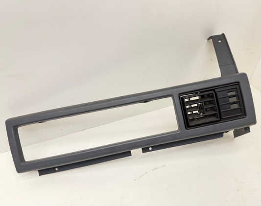 84-96 Jeep Cherokee RH Passenger Side Dash Glove Box Bezel Trim Vent Panel Grey