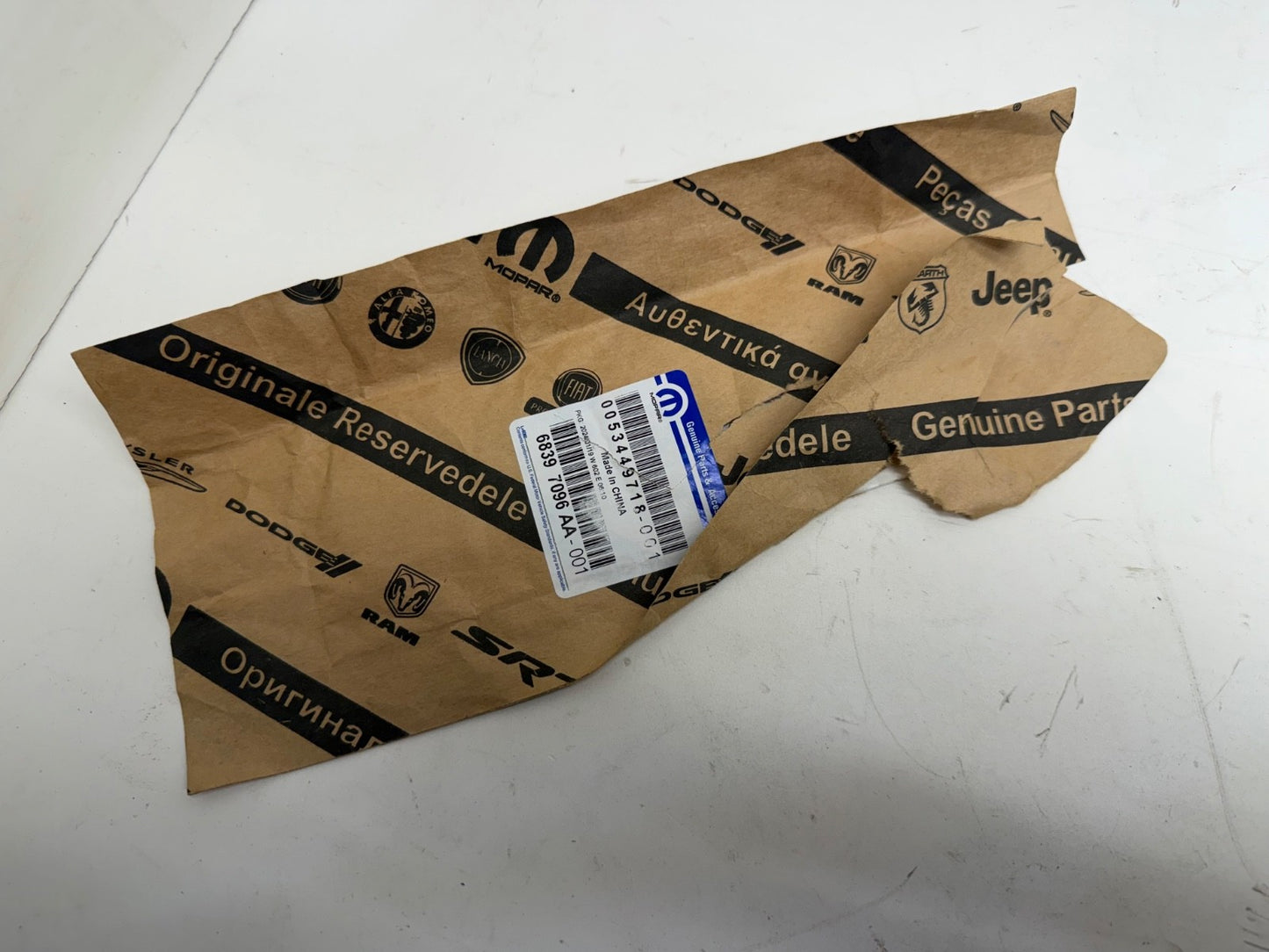 2018-2025 Jeep Wrangler OEM Mopar 68397096AA JEEP Fender Nameplate EMBLEM NEW