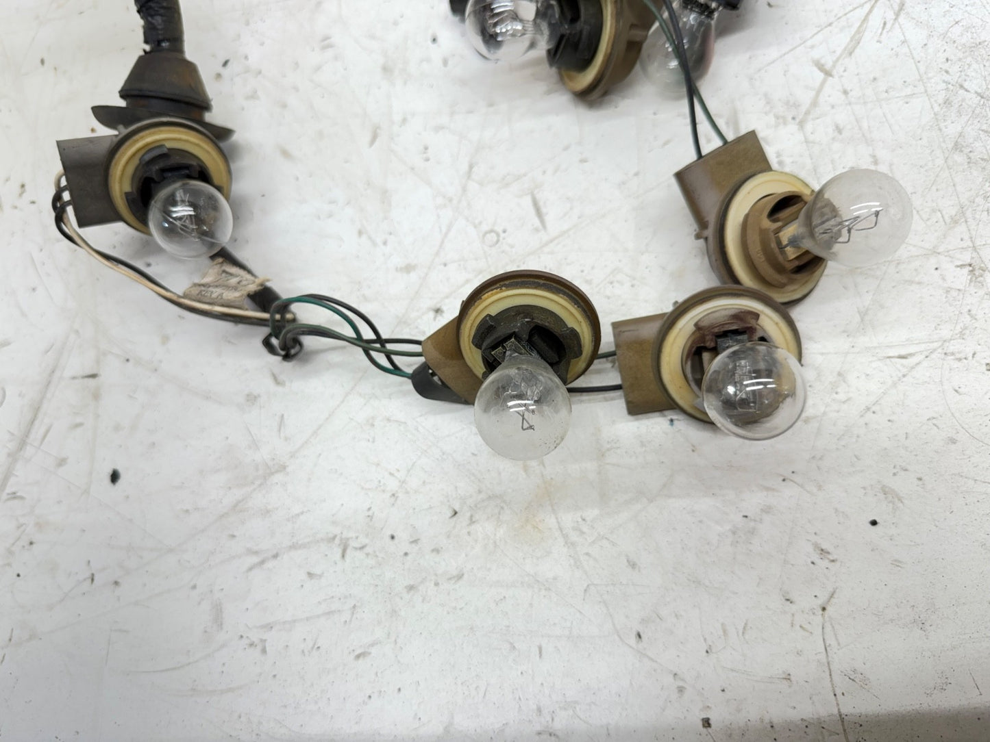 97-01 Jeep Cherokee XJ Tail Light Wiring Harness Left Right Plug Taillight Pair