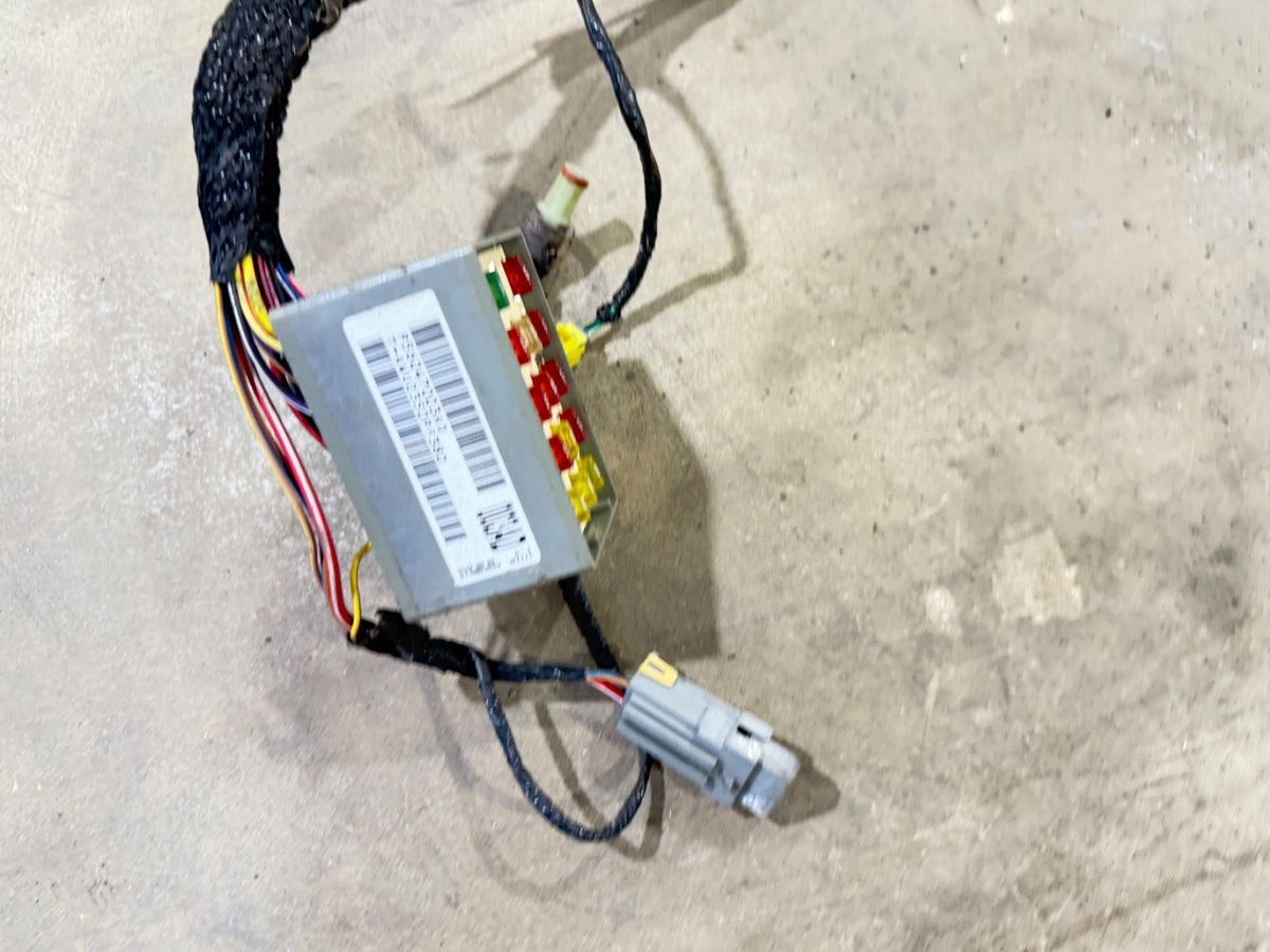 01 Jeep TJ Wrangler Interior Fusebox Crossbody Wire Harness Soft Top Under Dash