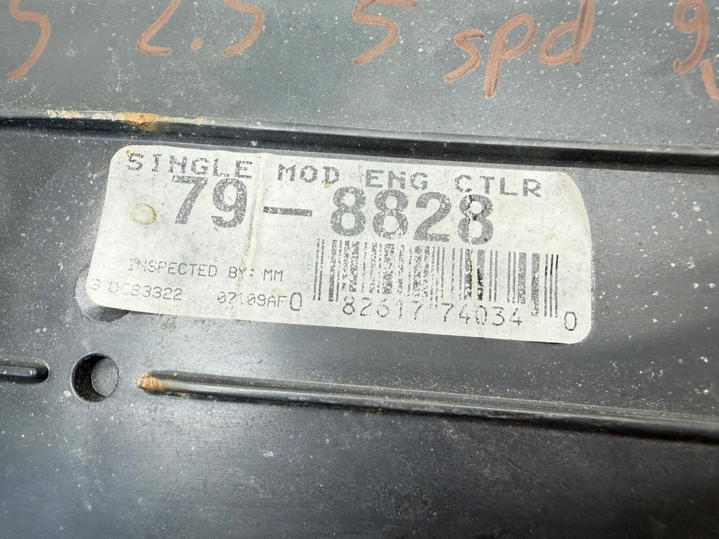 91-95 Jeep Wrangler YJ Manual 2.5 L ECM Engine Control Module Computer PCM ECU 4