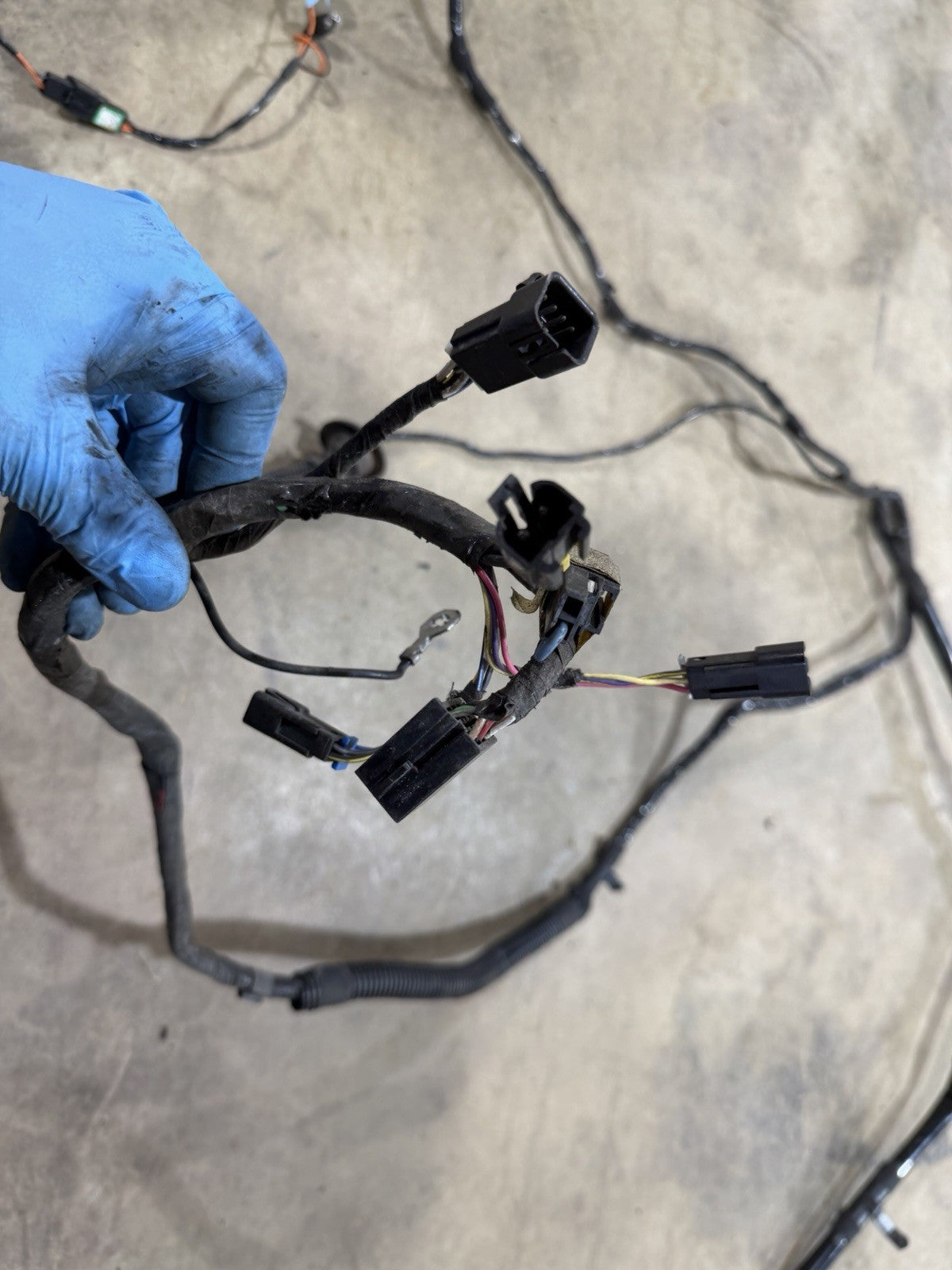 1995 Jeep Cherokee XJ 95 Rear Side Body Wiring Harness Factory Back Wire Factory