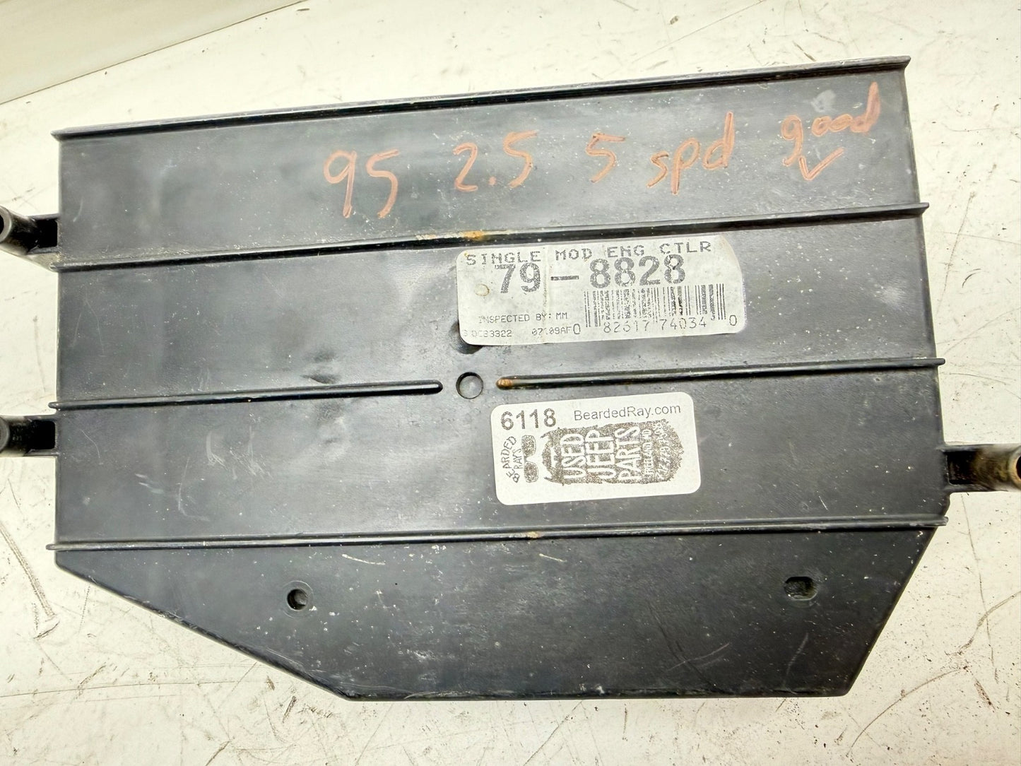 91-95 Jeep Wrangler YJ Manual 2.5 L ECM Engine Control Module Computer PCM ECU 4
