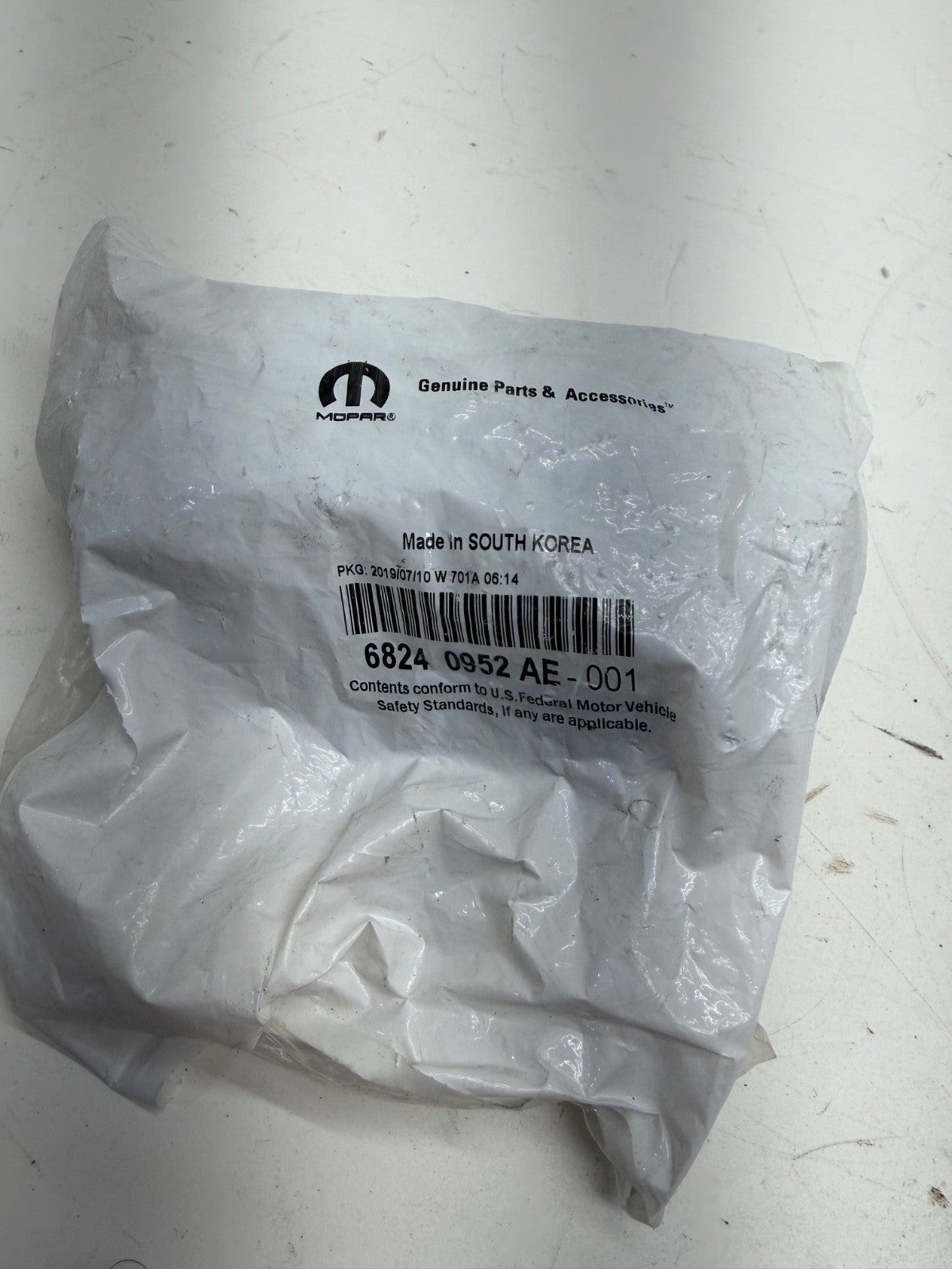 18-25 Jeep Wrangler JL Genuine OEM Mopar Hood Safety Catch 68240952Ae Latch Side