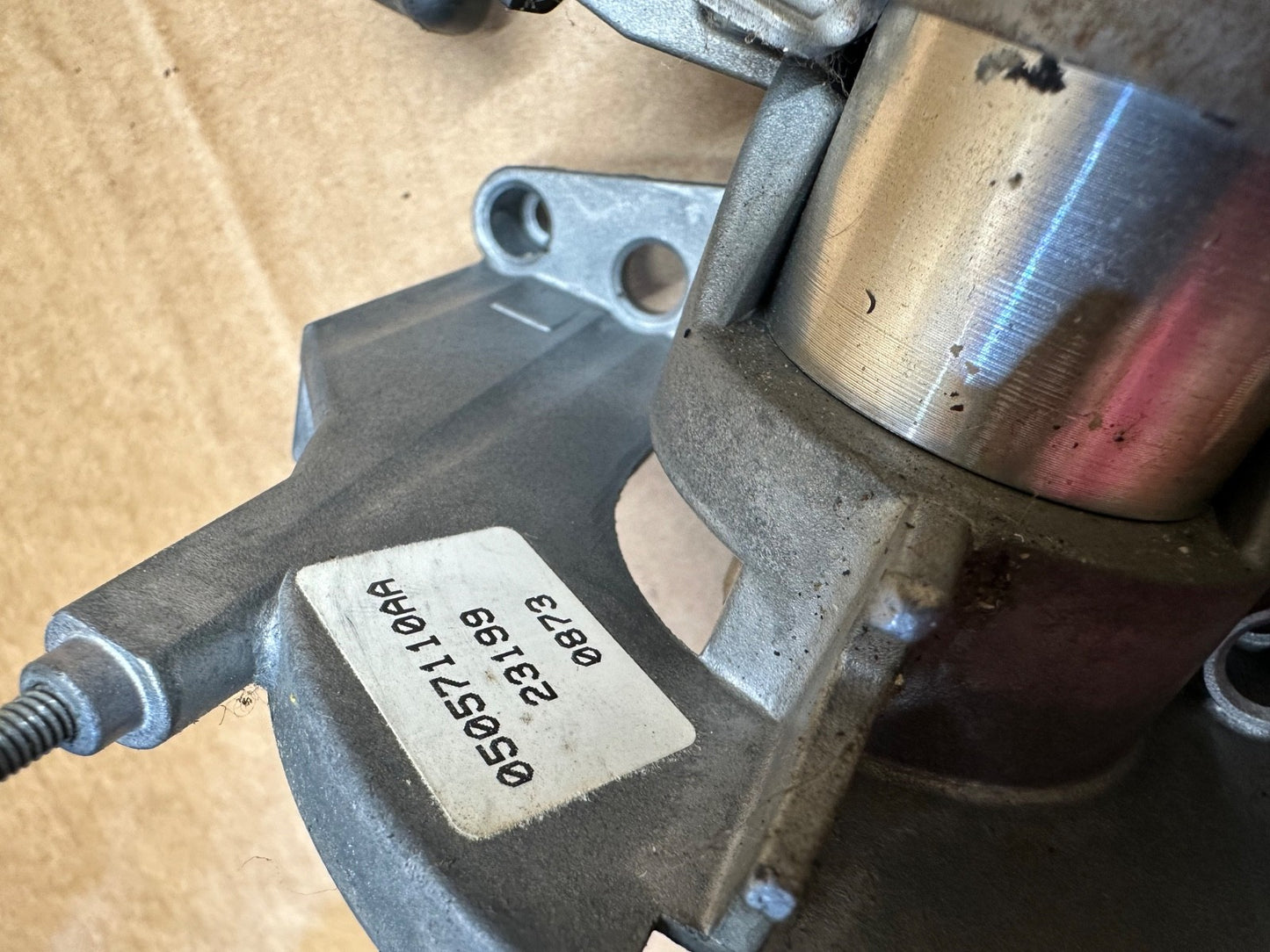 02-05 Jeep TJ Wrangler Steering Column Tilt Cruise Auto Trans 05057110AA OEM