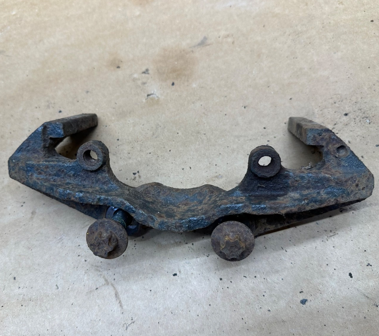 Jeep CJ Dana 30 Front Caliper Brake Mounting Bracket Wide Trac Track OEM L R