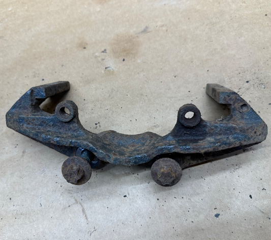 Jeep CJ Dana 30 Front Caliper Brake Mounting Bracket Wide Trac Track OEM L R