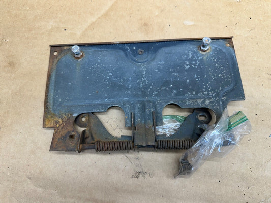 Jeep Wrangler YJ 87-95 Rear License Plate Mount Tag Bracket Factory OEM Gas Flap