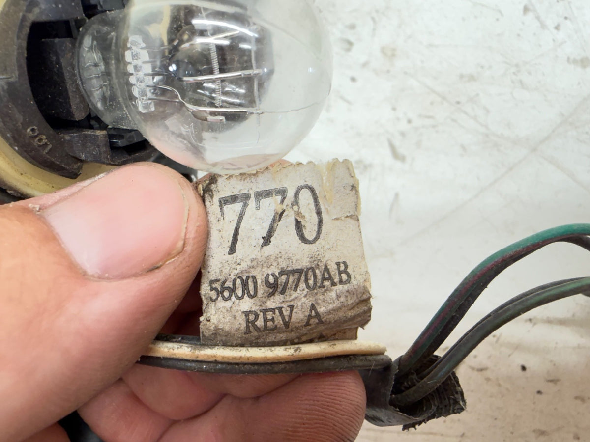 97-01 Jeep Cherokee XJ Tail Light Wiring Harness Left Right Plug Taillight Pair