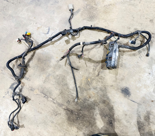 01 Jeep TJ Wrangler 4.0 2.5 L Engine Under Hood Fusebox Wire Harness 56010350AK