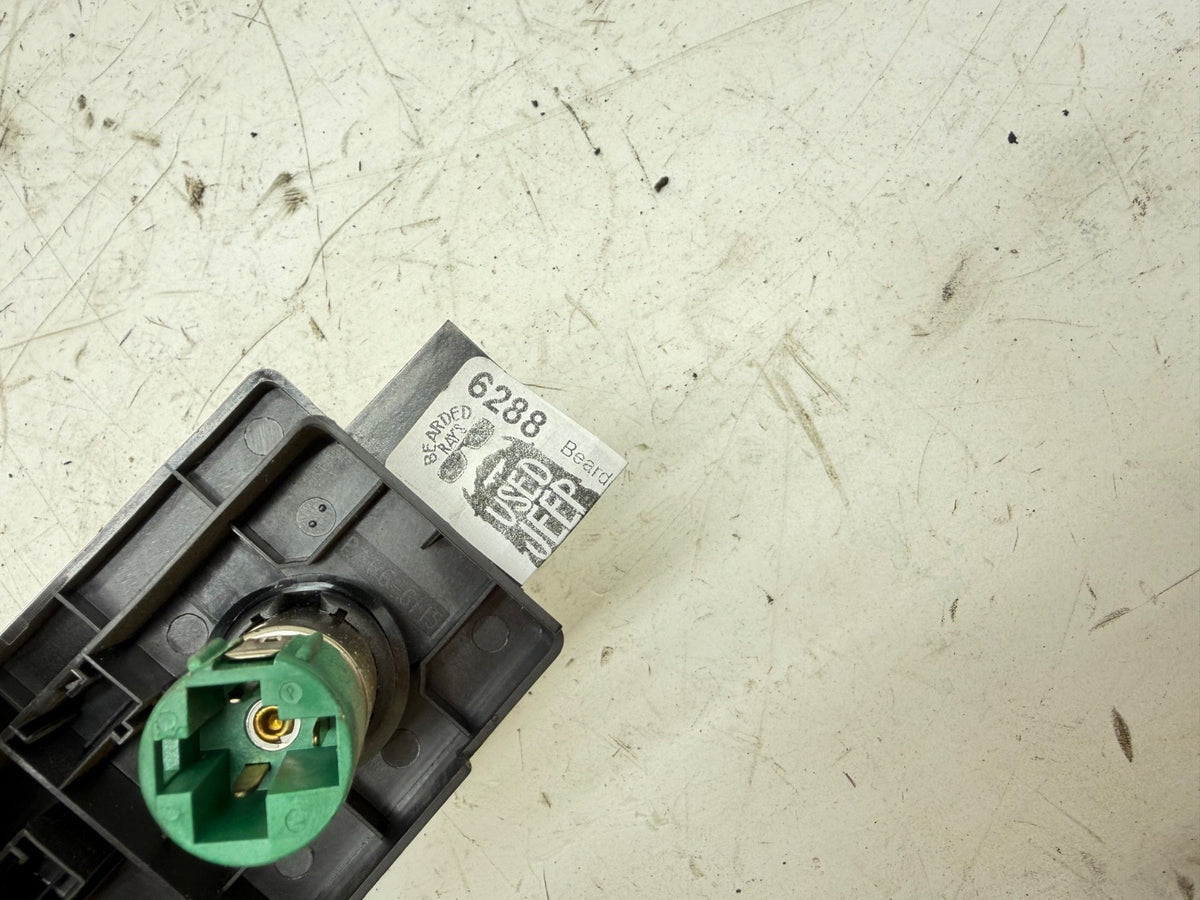 97-01 Jeep Cherokee XJ Dash Switch Panel Dash Defrost Rear Wiper 12v outlet OEM