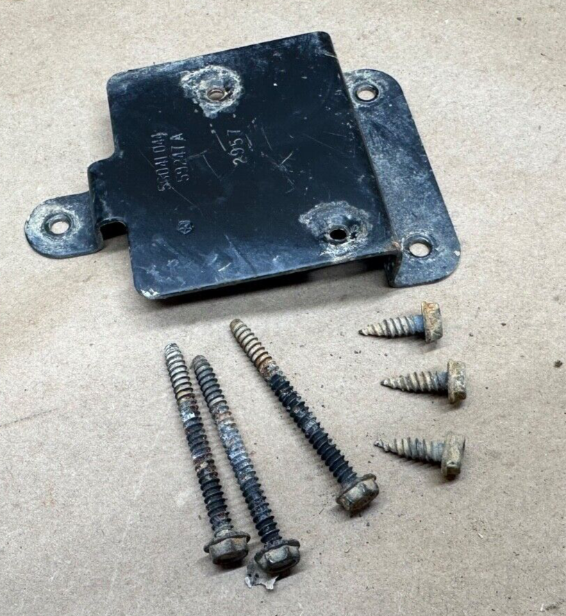 96-01 Jeep Cherokee XJ ECM ECU Computer Mounting Bracket PCM Under Hood OE SCREW