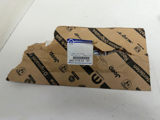 OEM 21-25 JEEP WRANGLER JEEP FENDER EMBLEM Silver-Blue BADGE GENUINE 68526739AA