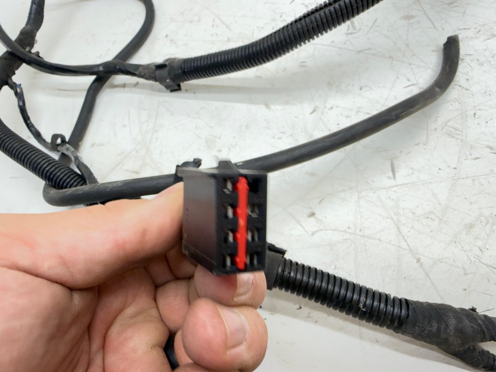 91-96 Jeep Cherokee XJ Tail Gate Wiring Harness Tailgate Liftgate Inside Hatch