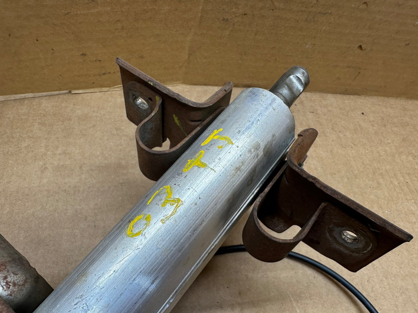 02-05 Jeep TJ Wrangler Steering Column Tilt Cruise Auto Trans 05057110AA OEM