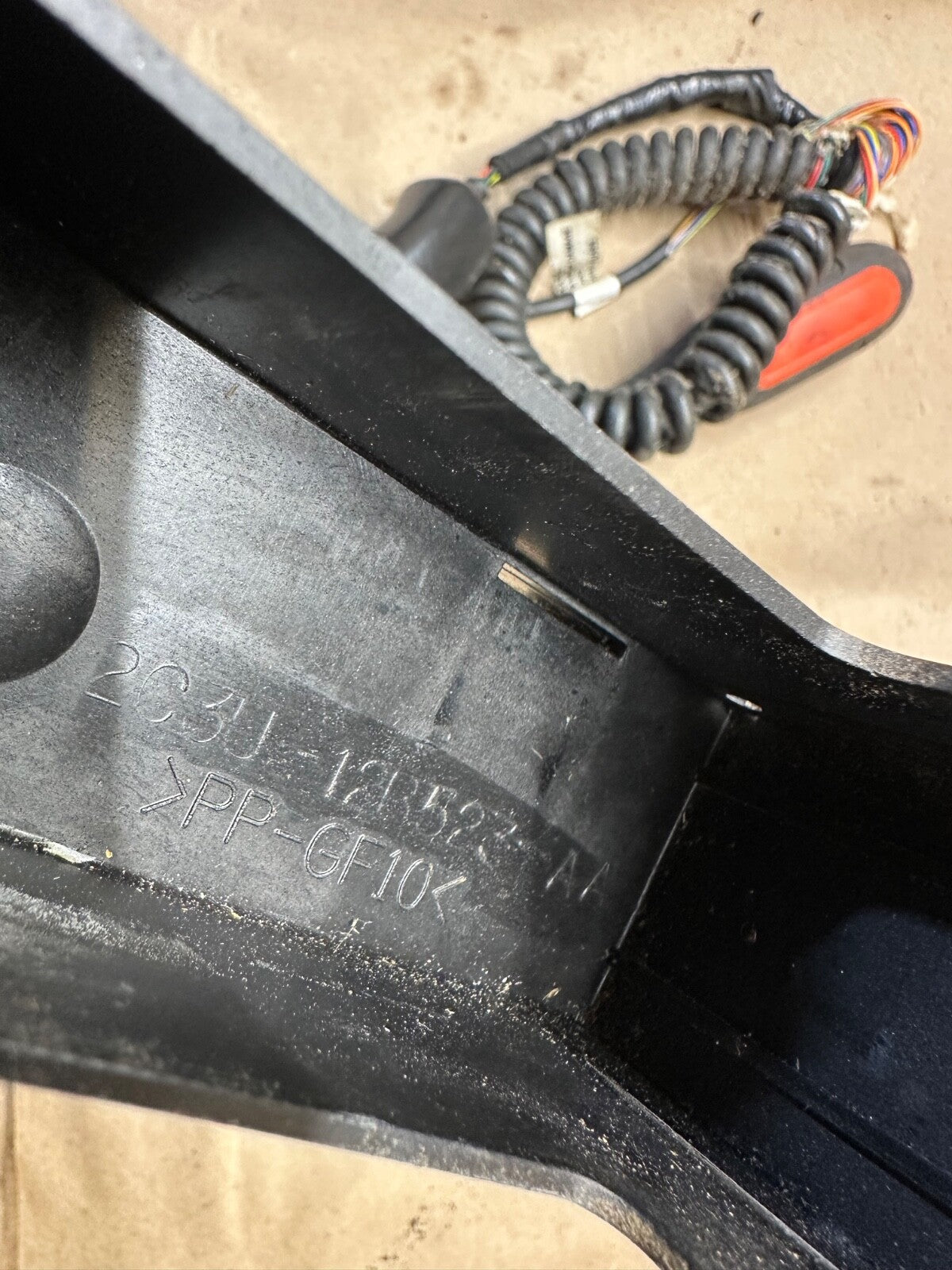 99-02 Ford F250 F350 PCM ECM Computer Mounting Sleeve Retainer Bracket OEM