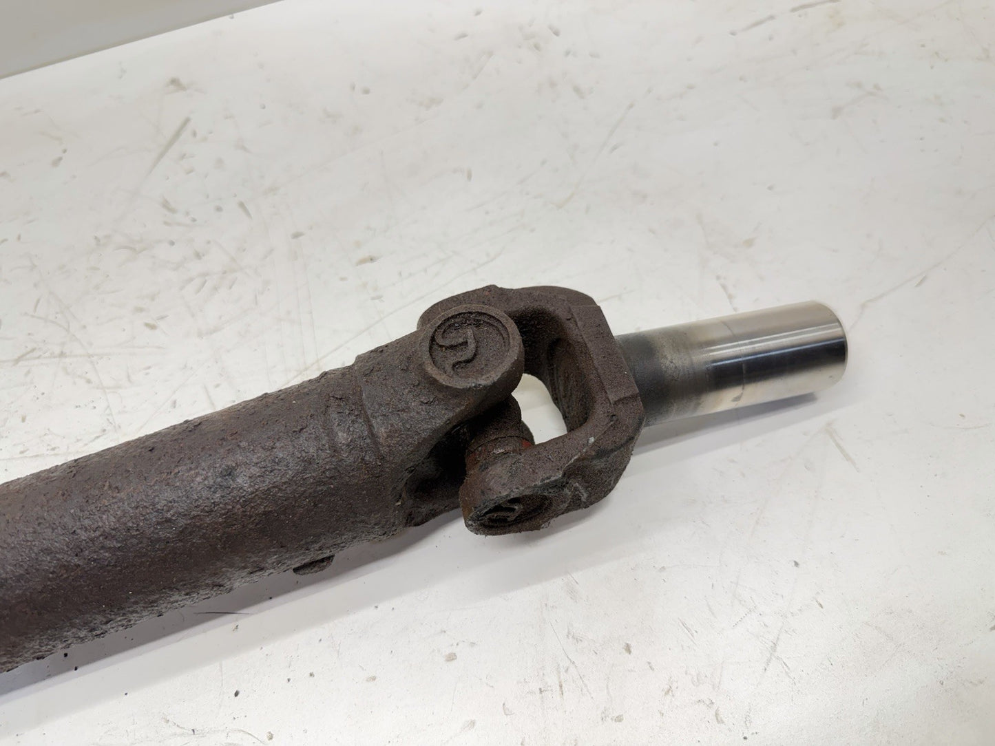Manual 4CYL 87-93 Jeep Wrangler YJ 15" REAR DRIVE SHAFT 2.5 AX5 Driveshaft 2.5L