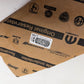 OEM 21-25 JEEP WRANGLER JEEP FENDER EMBLEM Black BADGE GENUINE 68540635aa MOPAR