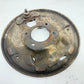 84-90 Jeep Cherokee Wrangler Left Drivers backing plate rear XJ YJ Dana 35 10"