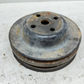 Jeep CJ 80-86 CJ7 2-Groove V Belt Water Pump Pulley 6 cyl 4.2L YJ 2.5L Wrangler