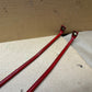 Grille Support Rod Grill to Firewall TUB RED OEM PAIR 97-06 Jeep TJ Wrangler