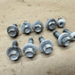 FORD E150 E250 E350 E450 Rear DOOR HINGE TO Body BOLTS Bolt Hardware OEM Factory