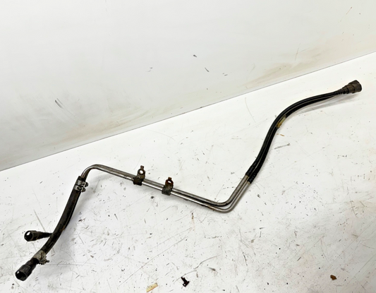 Jeep Wrangler YJ 91-95 2.5 Stainless Steel Fuel Line Engine Rail Frame Gas Hose