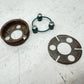87-95 Jeep Wrangler YJ Steering Wheel Trim Riser Ring Bezel Black Spacer OEM