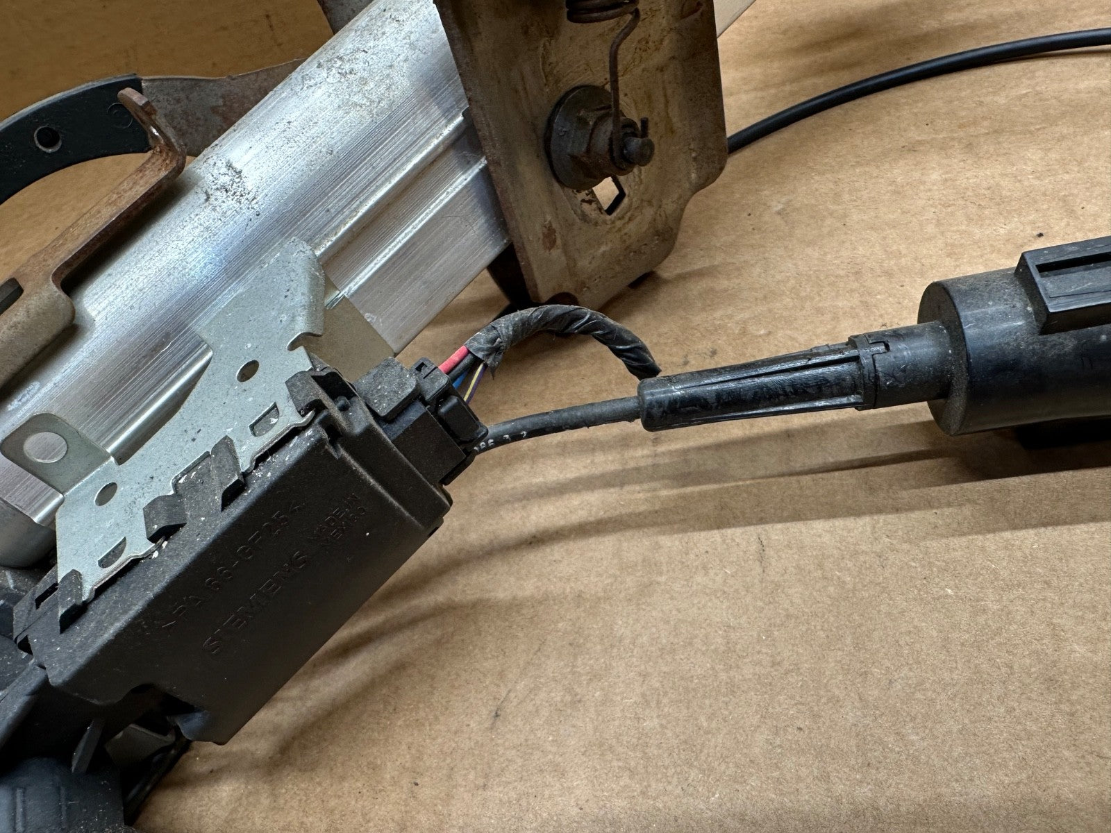 02-05 Jeep TJ Wrangler Steering Column Tilt Cruise Auto Trans 05057110AA OEM