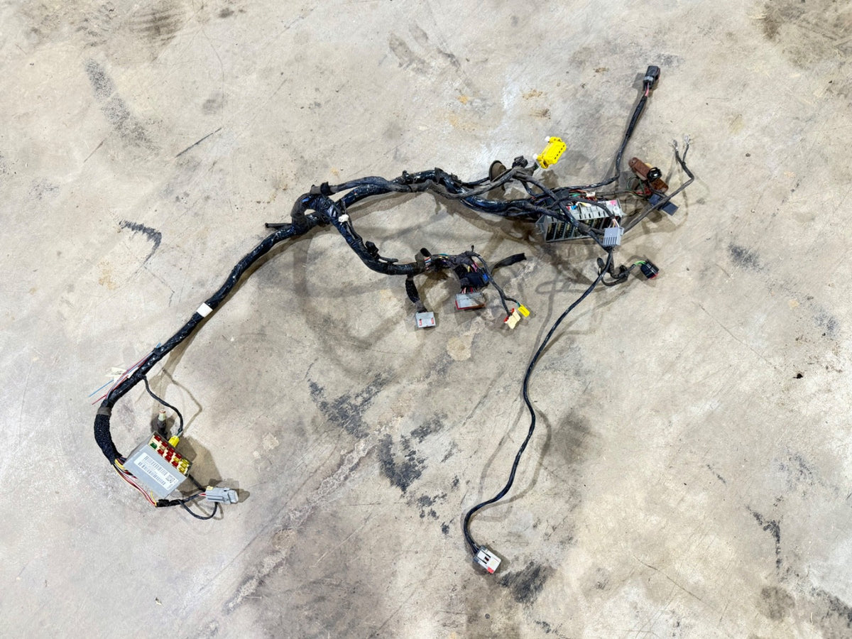 01 Jeep TJ Wrangler Interior Fusebox Crossbody Wire Harness Soft Top Under Dash