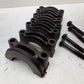Jeep 4.2L AMC Crankshaft Main Bearing Caps Set CJ 7 YJ Wrangler Crank Cap 4.2 L