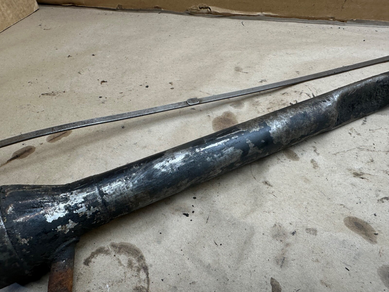Jeep Willys CJ CJ5 4 Cylinder Oil Filler Tube & Dipstick F-134 F134 OEM Factory