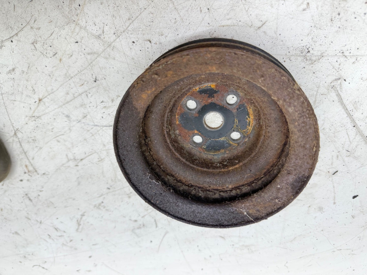 Jeep CJ 80-86 CJ7 2-Groove V Belt Water Pump Pulley 6 cyl 4.2L YJ 2.5L Wrangler