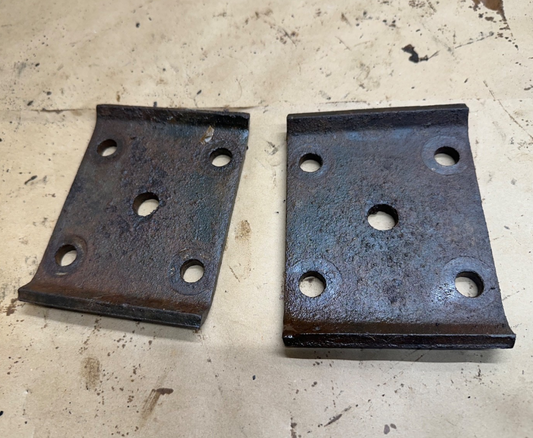 Jeep Wrangler YJ 87-95 Rear Leaf Spring Plates Factory OEM Plate Mount Dana 35