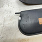Jeep Wrangler TJ 97-02 OEM Sun Visor Left Right Dark Grey Pair SunVisor Pair Set