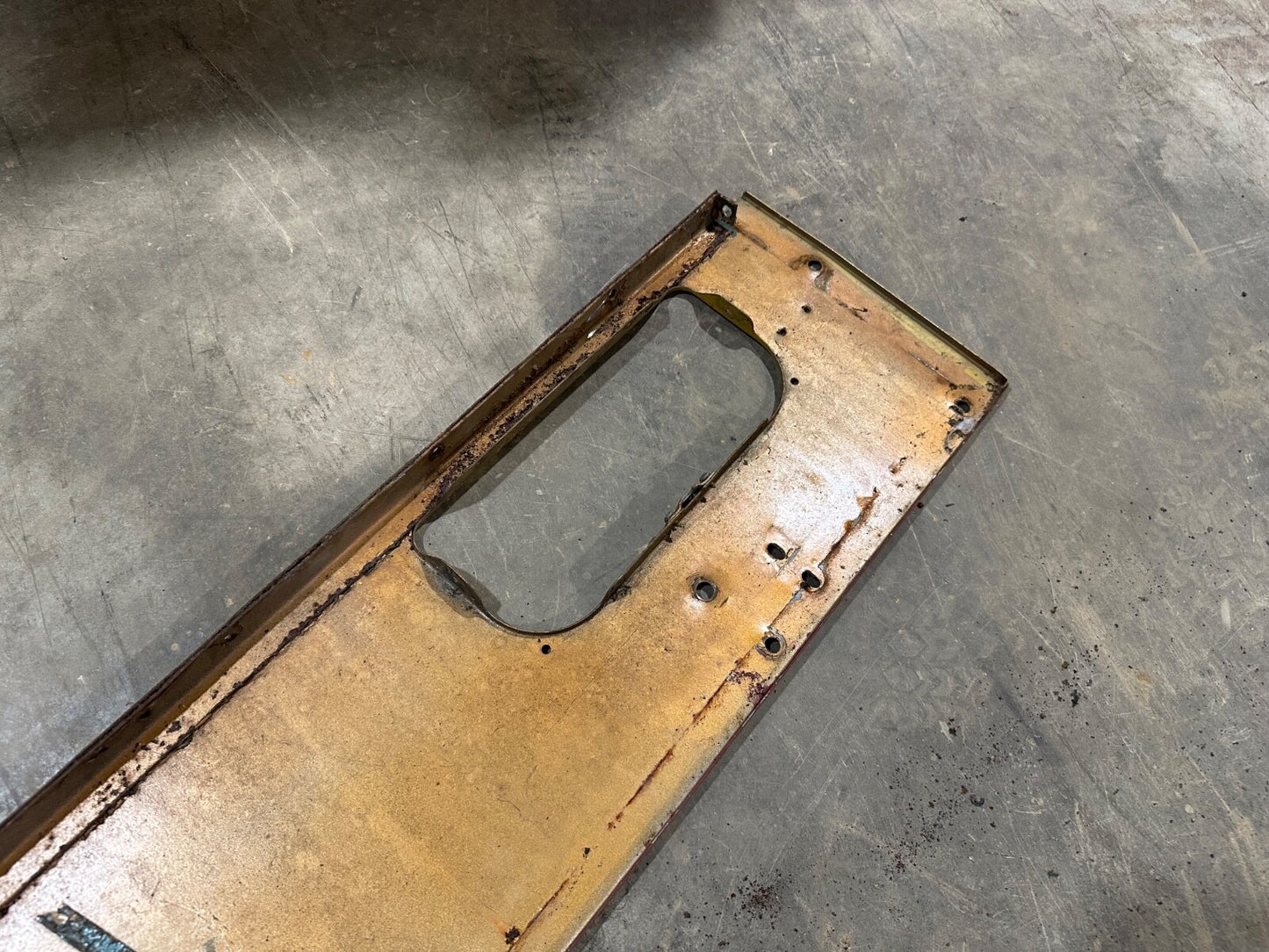 Jeep Willys CJ 5 CJ5 59-71 Dash Plate Panel DASHBOARD Column Mount OEM Factory