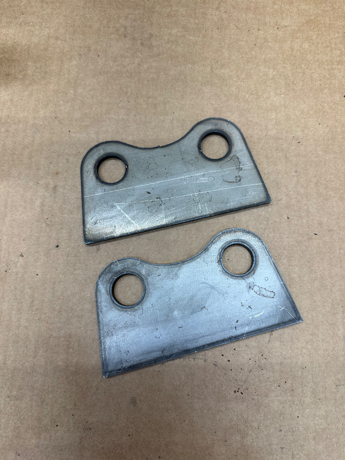 Mini Excavator Bucket Ears Universal AGT CFG 25mm 1" Chinese 1 Ton PAIR 1/4"