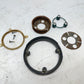 87-95 Jeep Wrangler YJ Steering Wheel Trim Riser Ring Bezel Black Spacer OEM