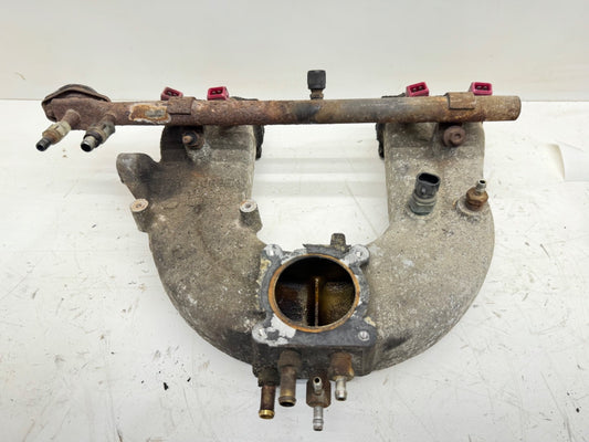 Jeep Wrangler YJ 91-95 2.5 L 4 Cylinder Intake Manifold Fuel Rail 2.5L OEM OE