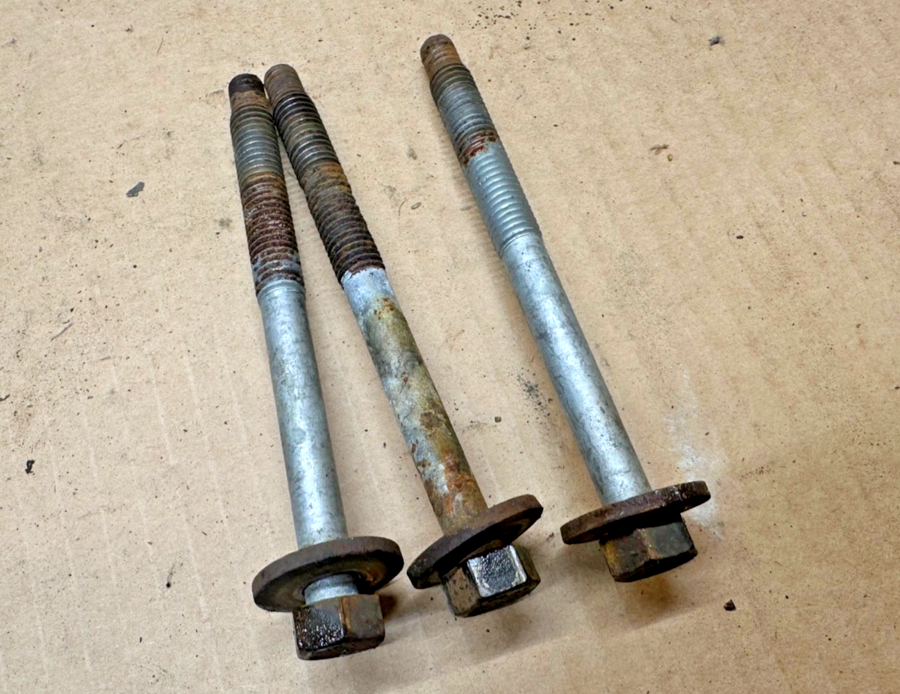 2003-2006 JEEP WRANGLER TJ LJ STEERING BOX BOLTS UNLIMITED ORIGINAL OEM 3 Bolt