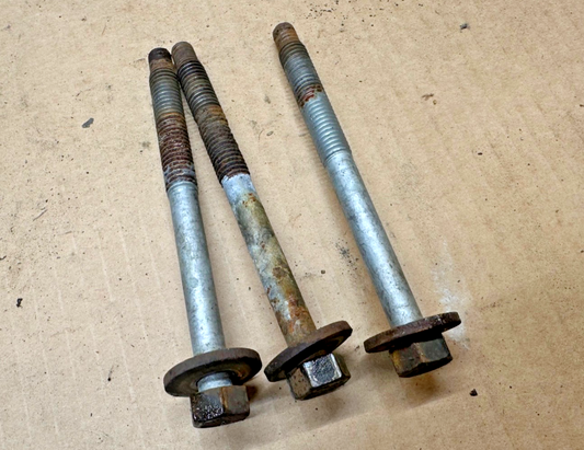2003-2006 JEEP WRANGLER TJ LJ STEERING BOX BOLTS UNLIMITED ORIGINAL OEM 3 Bolt