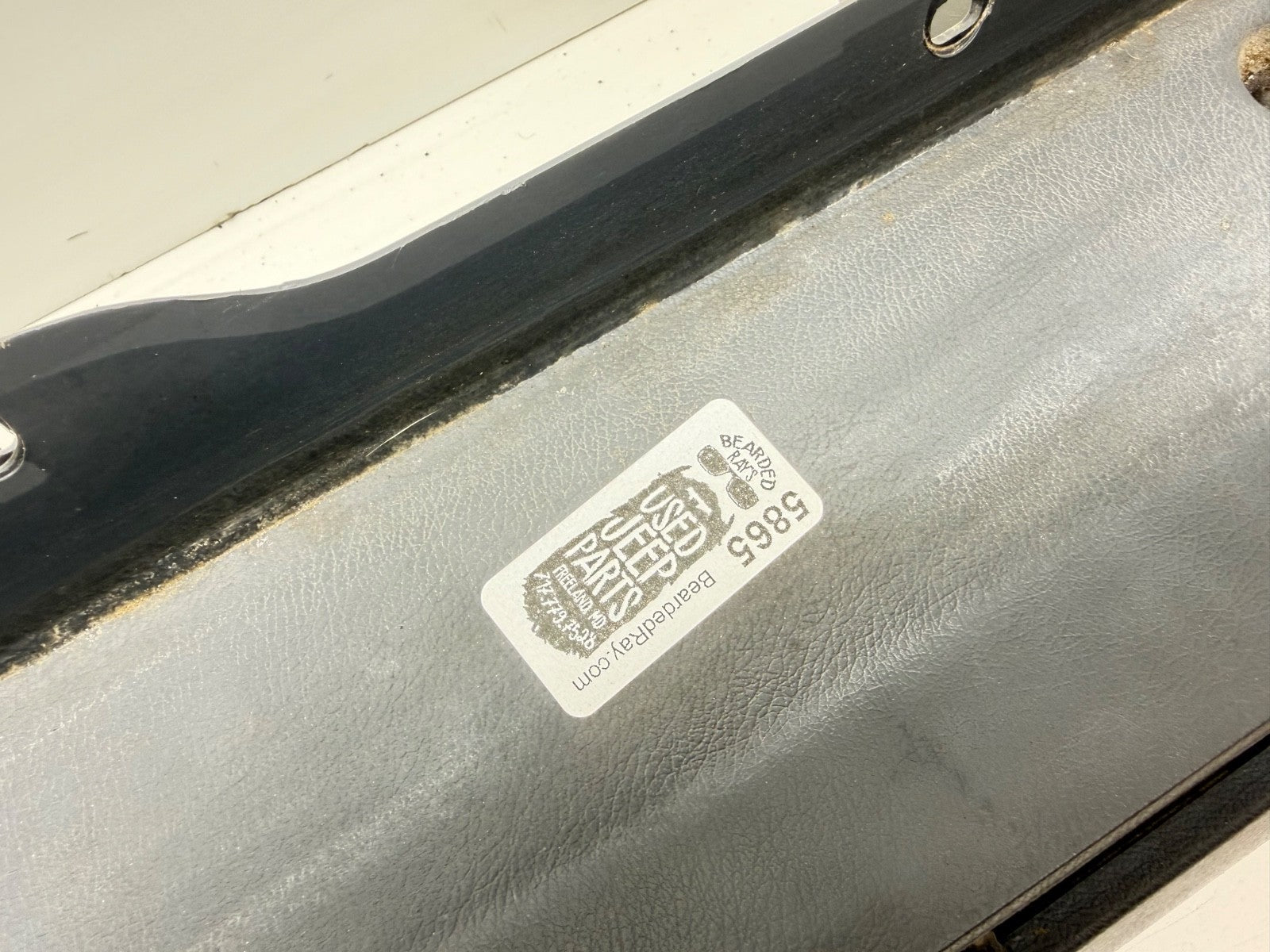 87-95 Jeep YJ Wrangler Dash Panel Pad Defrost Vent Grey Surround OE Factory Gray