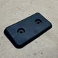84-96 Jeep Cherokee XJ Spare Tire Rub Plate Trim Bezel Cargo BLACK 8955003569